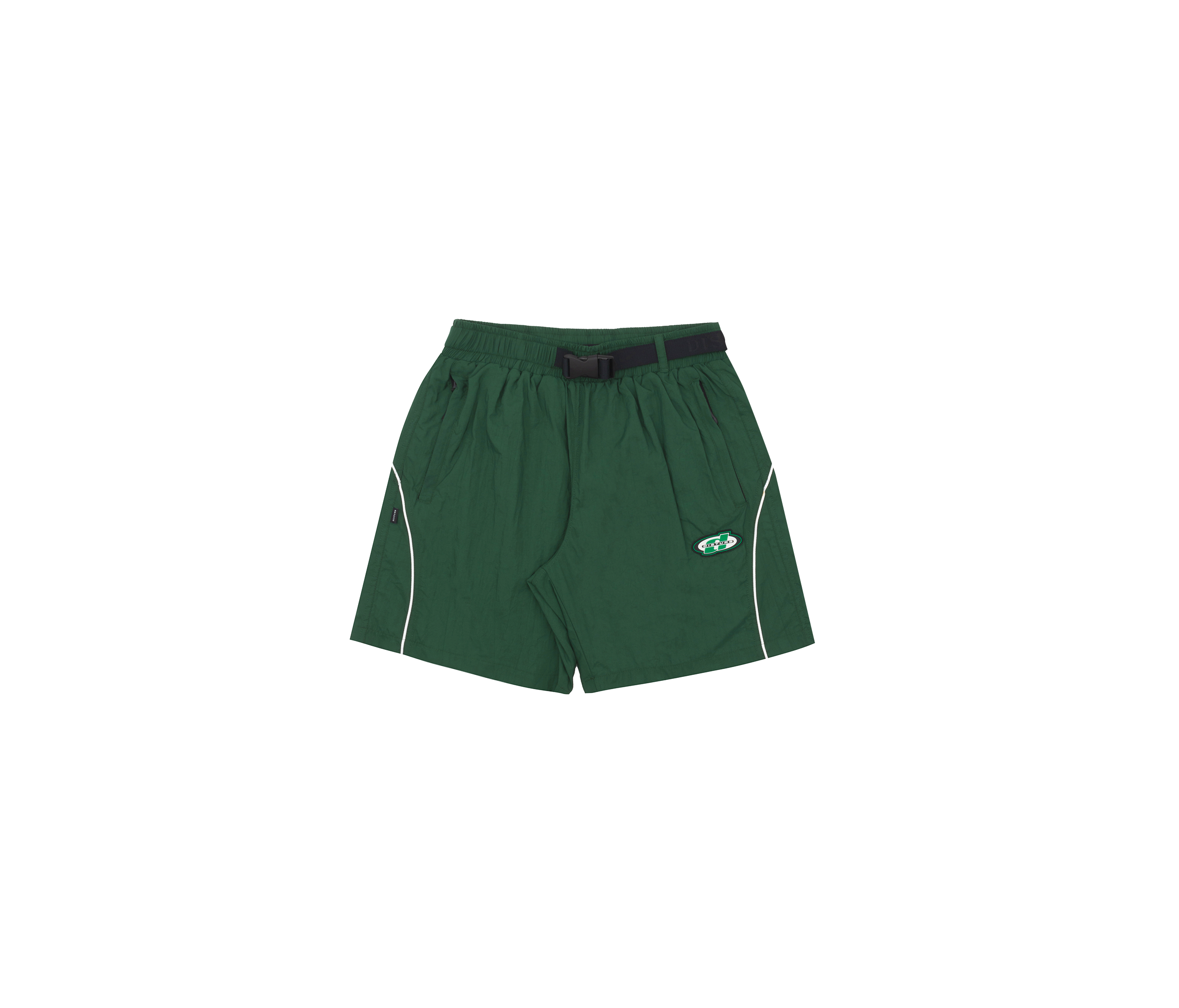 DISTURB - Shorts Belted In Green